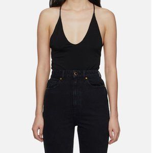 Khaite Black Anri Bodysuit from Ssense $780 XS